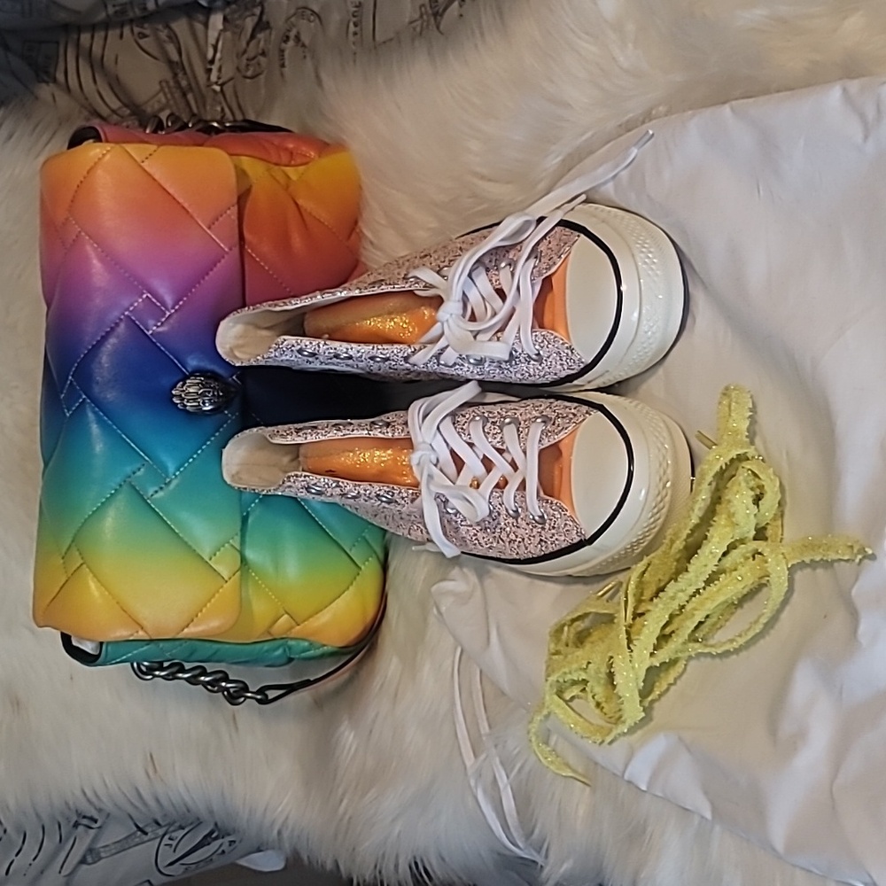 ⭐️Converse x JW Anderson Chuck Taylor All-Star 70s HI Glitter Size 8M/10W⭐️